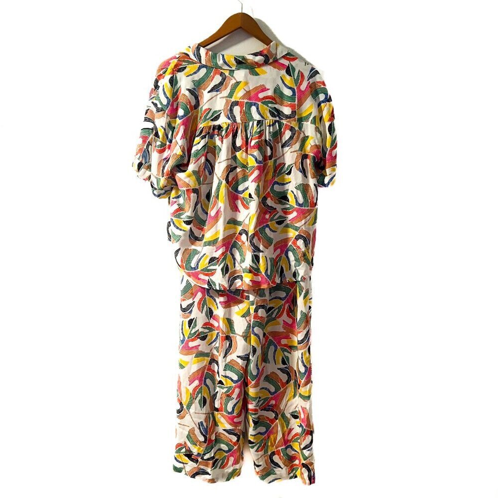 NEW Jane + Delancey | Tropical Pant Set | Tropical Floral - Picture 3 of 14